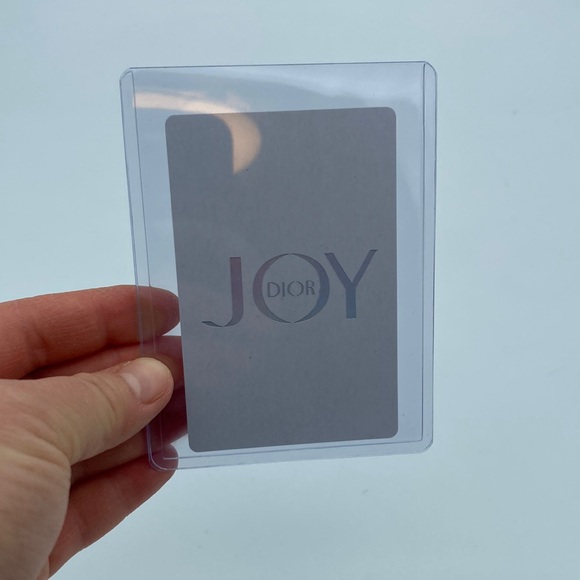 DIOR JOY PLAYING CARD 5 HEARTS - Picture 1 of 3